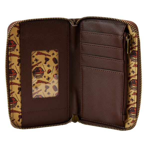 Loungefly Indiana Jones Raiders of the Lost Ark Zip Around Wallet