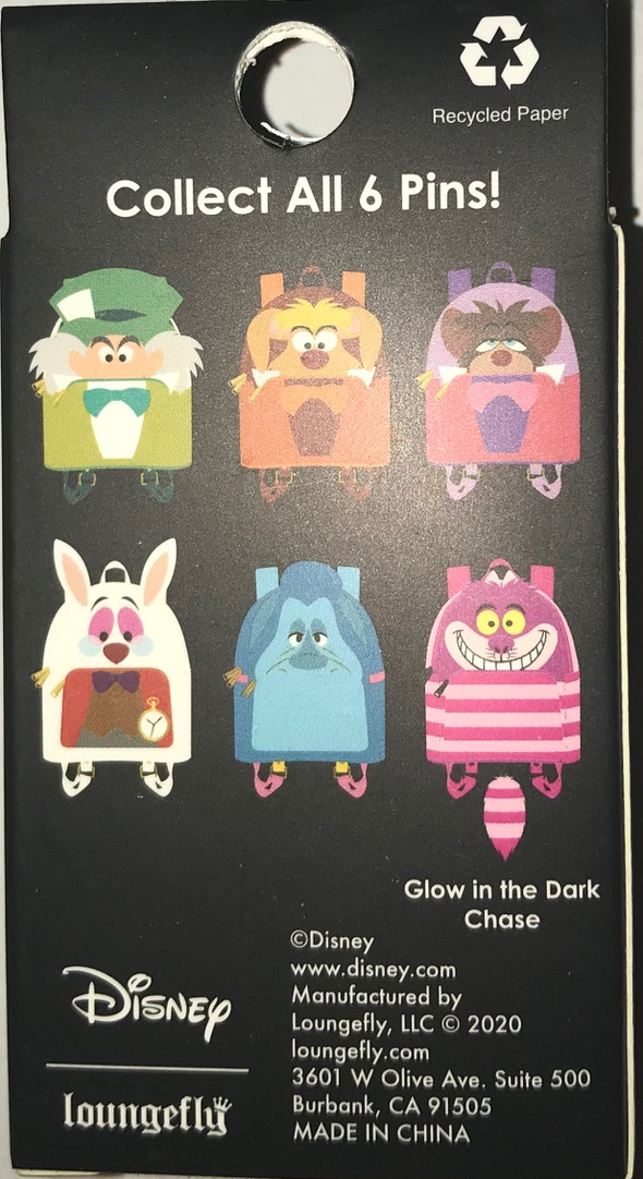 Loungefly Alice In Wonderland Mini Backpack Blind Box Enamel Pin