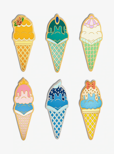 Loungefly Disney Princess Ice Cream Blind Enamel Pin