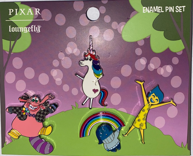 Loungefly Pixar Inside Out 4 Piece Enamel Pin Set