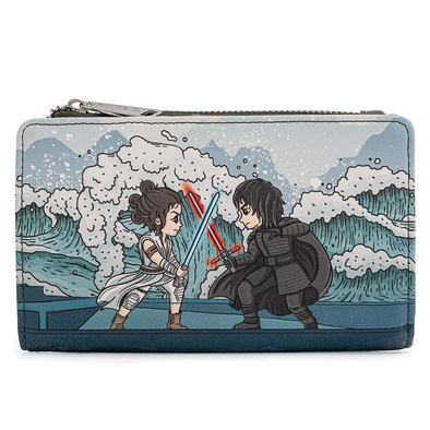 Loungefly Star Wars Rey and Kylo Mixed Emotions Wallet