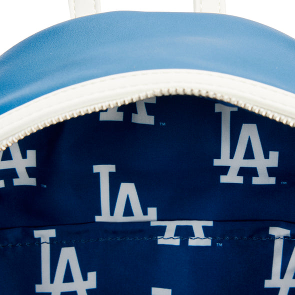 Loungefly MLB LA Dodgers Patches Mini Backpack