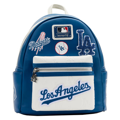 Loungefly MLB LA Dodgers Patches Mini Backpack