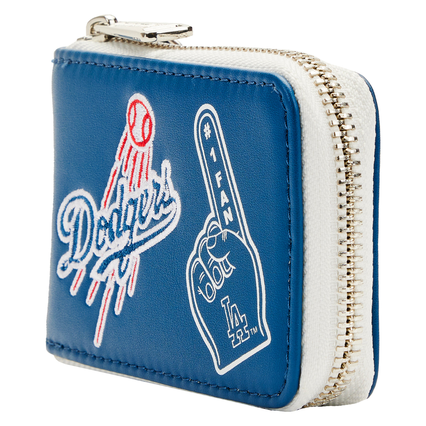 Loungefly MLB Los Angeles Dodgers Patches Zip-Around Wallet