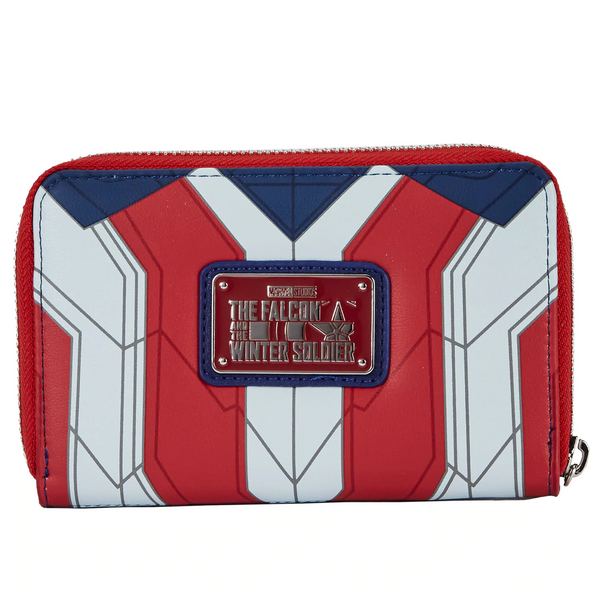 Loungefly Marvel Falcon Captain America Cosplay Zip Around Wallet