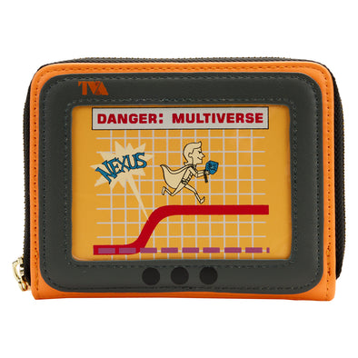 Loungefly Marvel Loki Variant TVA Miss Minutes Zip Around Wallet