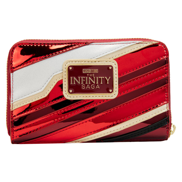Loungefly Marvel Iron Man 15th Anniversary Cosplay Zip Around Wallet