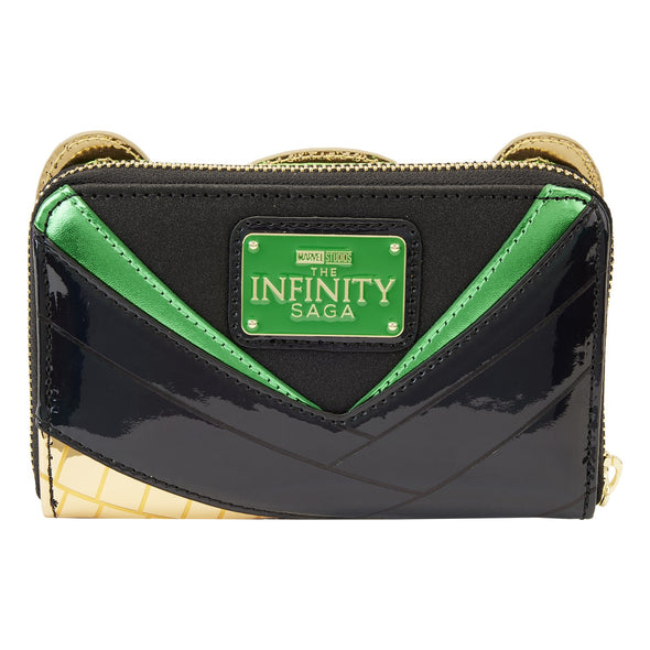 Loungefly Marvel Shine Loki Zip Around Wallet