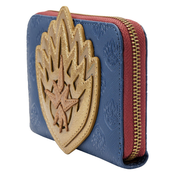 Loungefly Marvel Guardians of the Galaxy 3 Ravager Badge Zip Around Wallet