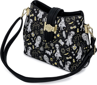 Loungefly Harry Potter Magical Elements AOP Crossbody