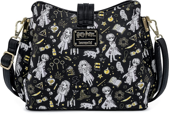 Loungefly Harry Potter Magical Elements AOP Crossbody