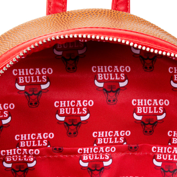 Loungefly NBA Chicago Bulls Basketball Mini Backpack