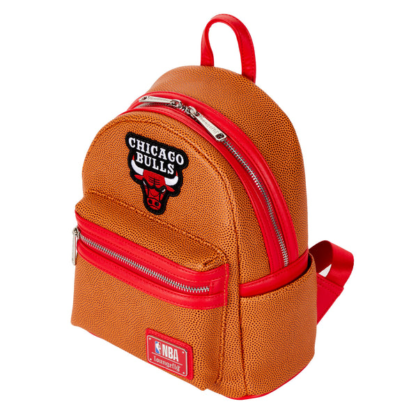 Loungefly NBA Chicago Bulls Basketball Mini Backpack