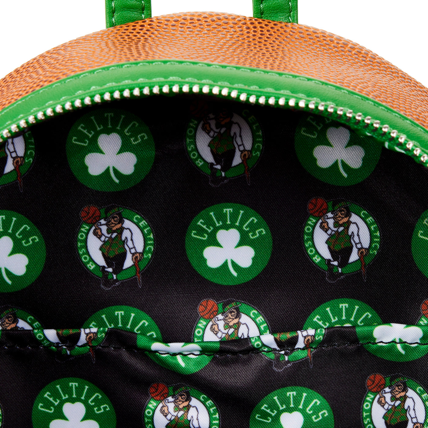 Loungefly NBA Boston Celtics Basketball Mini Backpack – Modern Pinup