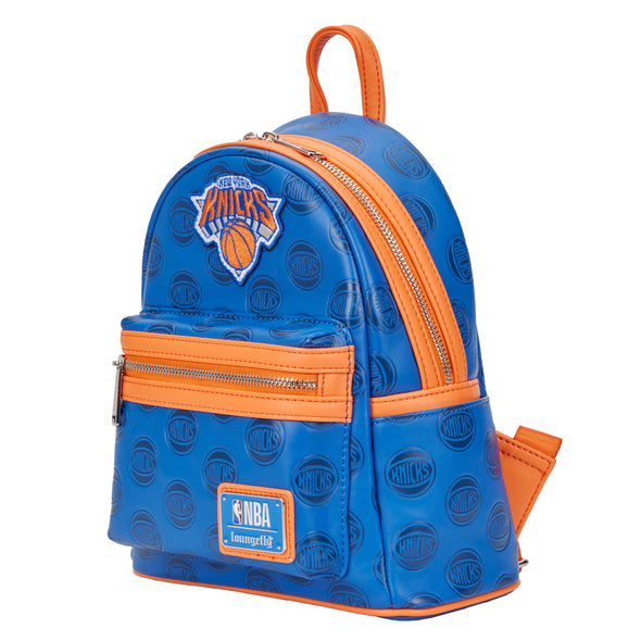 Loungefly NBA NY Knicks Debossed Logo Mini Backpack
