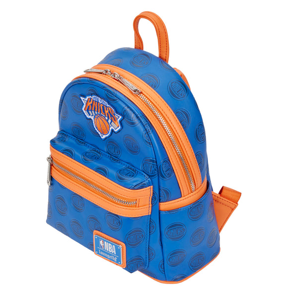 Loungefly NBA NY Knicks Debossed Logo Mini Backpack