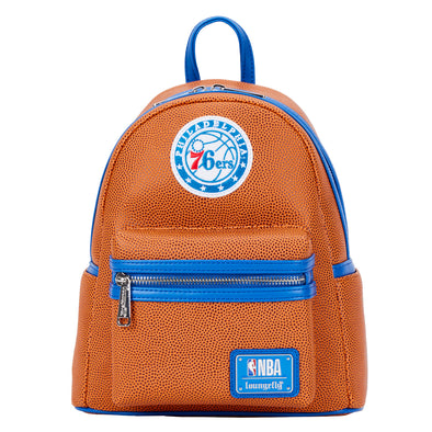 Loungefly NBA Philadelphia 76ers Basketball Mini Backpack
