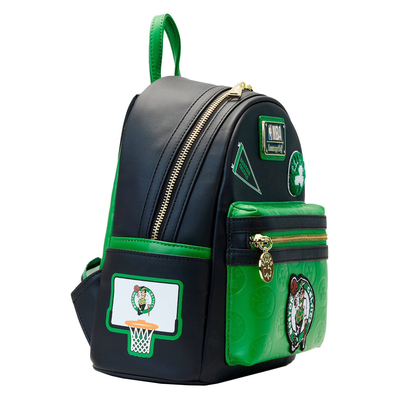 Loungefly NBA Boston Celtics Patch Icons Mini Backpack