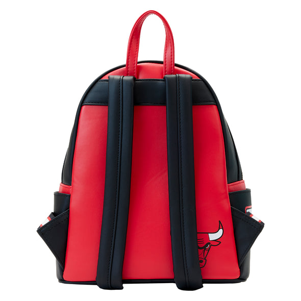 Loungefly NBA Chicago Bulls Patch Icons Mini Backpack