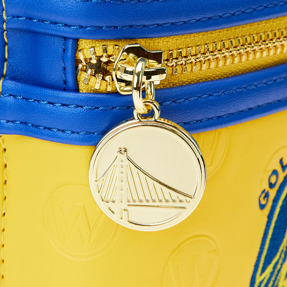 Loungefly NBA Golden State Warriors Patch Icons Mini Backpack