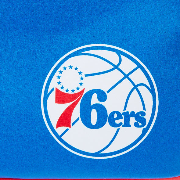 Loungefly NBA Philadelphia 76ers Patch Icons Mini Backpack