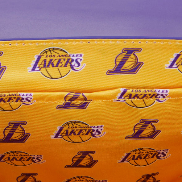 Loungefly NBA LA Lakers Debossed Logo Crossbody Bag