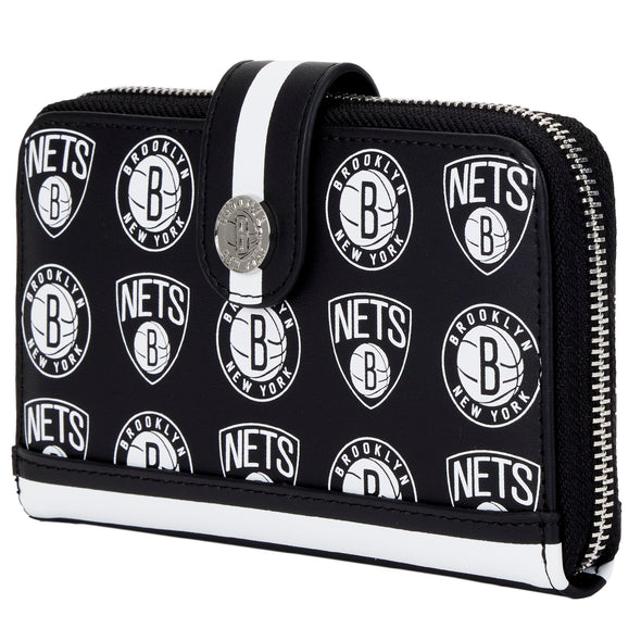 Loungefly NBA Brooklyn Nets Logo Wallet