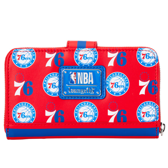 Loungefly NBA Philadelphia 76ers Logo Wallet