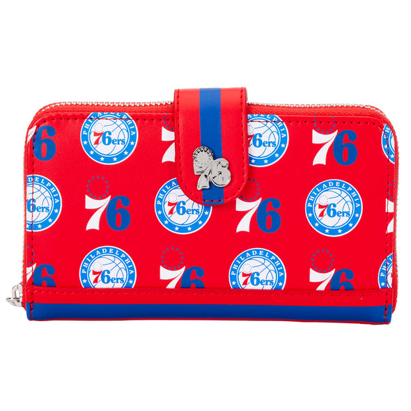 Loungefly NBA Philadelphia 76ers Logo Wallet