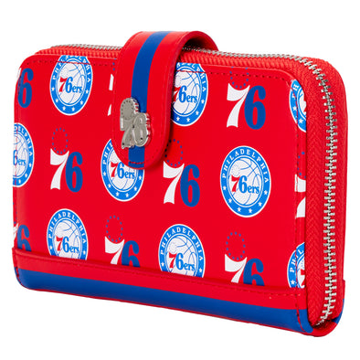 Loungefly NBA Philadelphia 76ers Logo Wallet