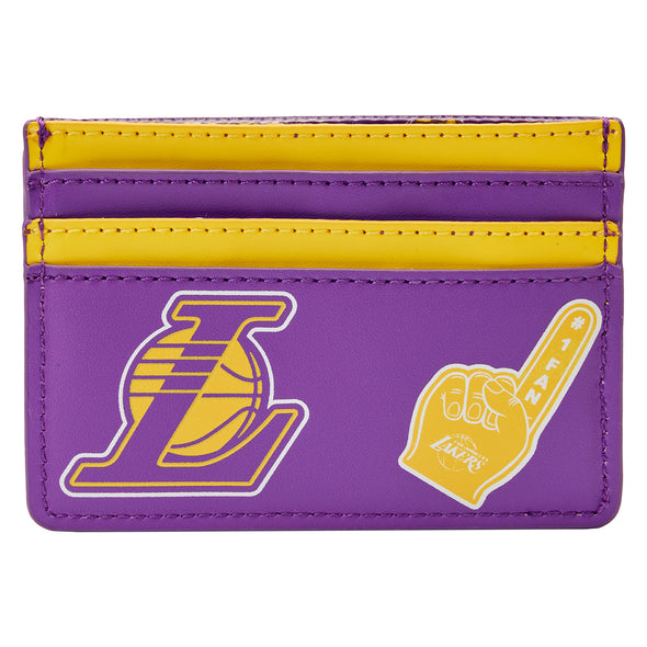 Loungefly NBA LA Lakers Patch Icons Cardholder