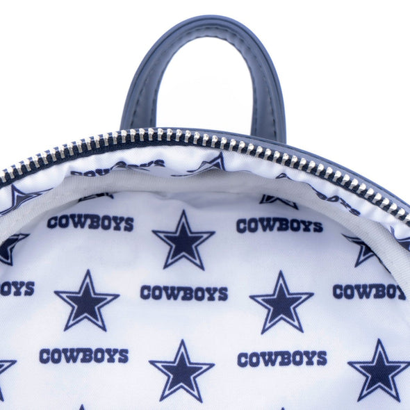 Loungefly NFL Dallas Cowboys Pigskin Logo Mini Backpack