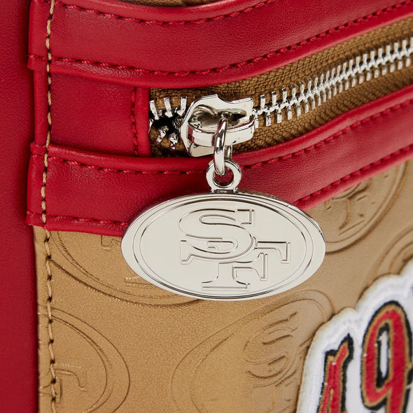 Loungefly NFL San Francisco 49ers Patches Mini Backpack