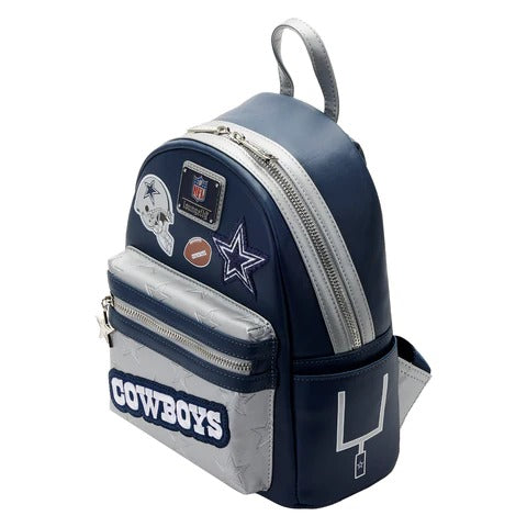 Loungefly NFL Dallas Cowboys Patches Mini Backpack