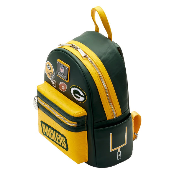 Loungefly NFL Green Bay Packers Patches Mini Backpack