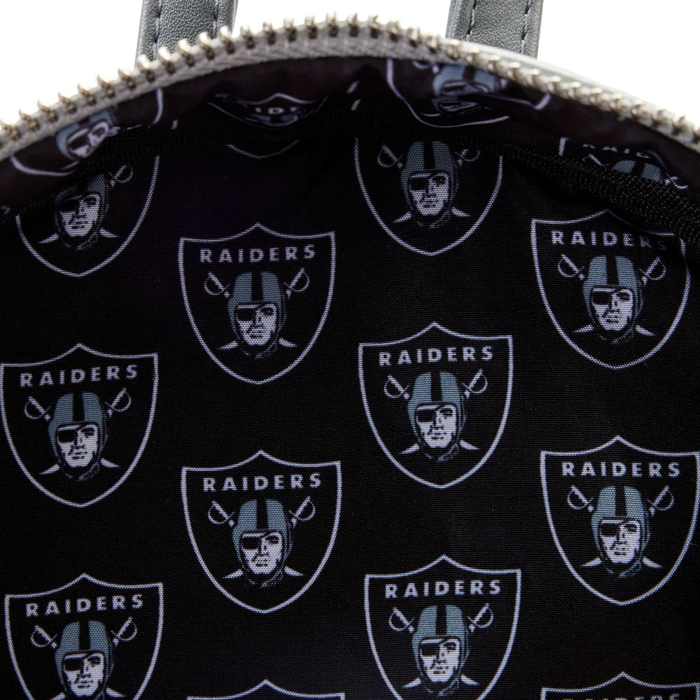 Loungefly NFL: Las Vegas Raiders Backpack with Patches : .co