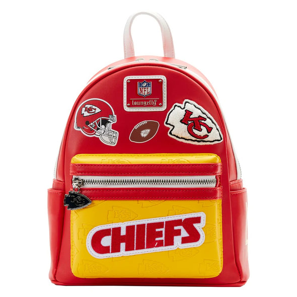 Loungefly NFL Kansas City Chiefs Patches Mini Backpack