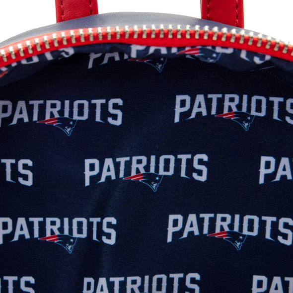 Loungefly NFL New England Patriots Patches Mini Backpack