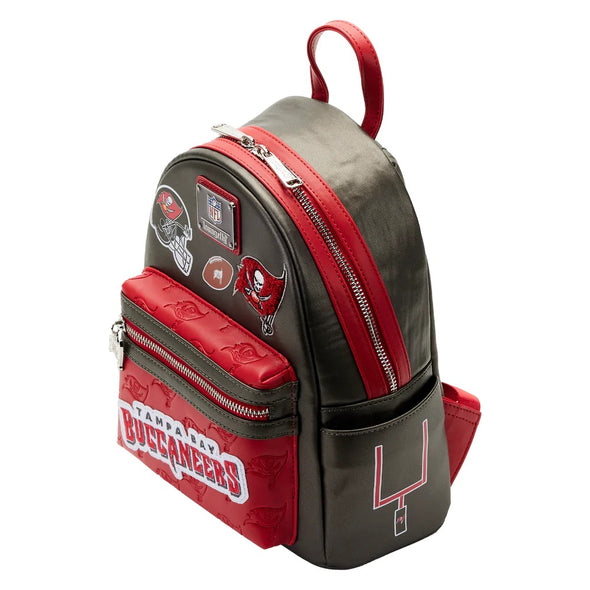 Loungefly NFL Tampa Bay Buccaneers Patches Mini Backpack