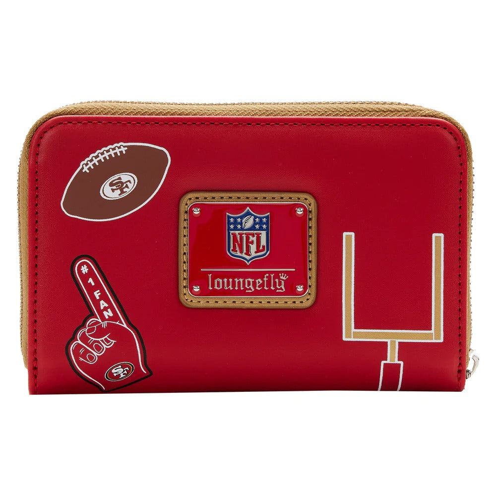 San Francisco 49ers Spirited Style Printed Collection Purse