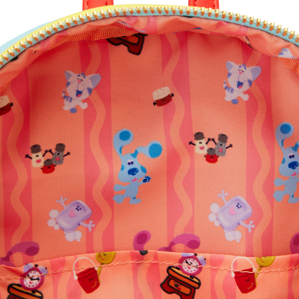 Loungefly Nickelodeon Blues Clues Open House Mini Backpack
