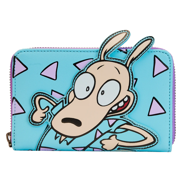 Loungefly Rockos Modern Life Zip Around Wallet