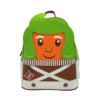 Modern Pinup Exclusive Loungefly Willy Wonka Oompa Loompa Mini Backpack