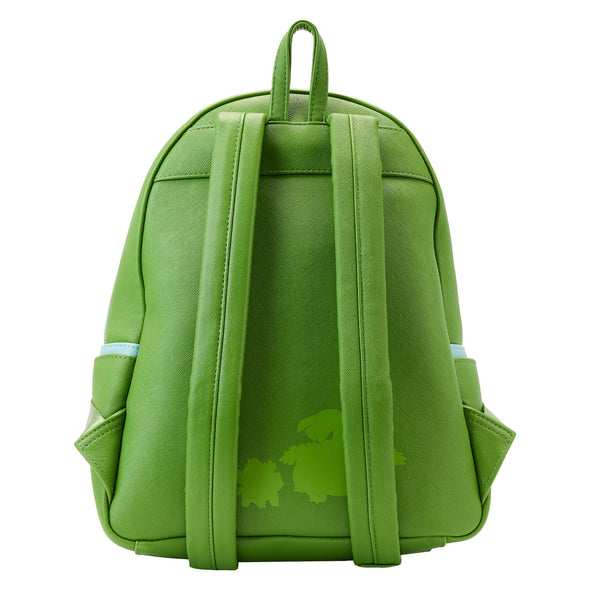Loungefly Pokemon Bulbasaur Evolutions Triple Pocket Mini Backpack