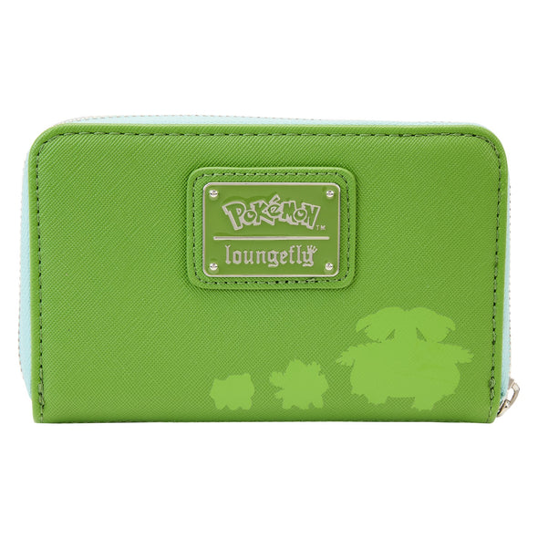 Loungefly Pokemon Bulbasaur Evolutions Zip Around Wallet
