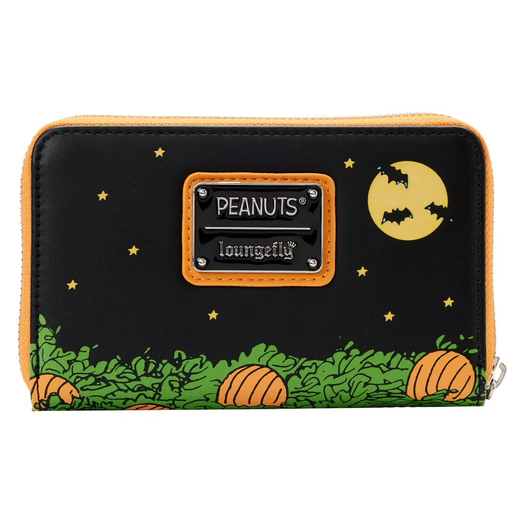 Loungefly Peanuts Great Pumpkin Snoopy Zip Around Wallet