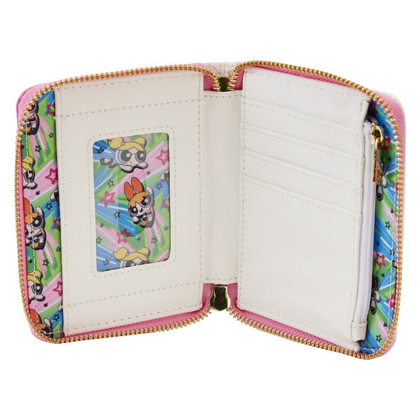 Loungefly Powerpuff Girls vs Mojo Jojo Zip Around Wallet