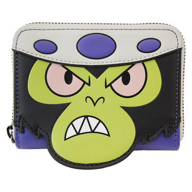 Loungefly Powerpuff Girls Mojo Jojo Cosplay Glow Zip Around Wallet
