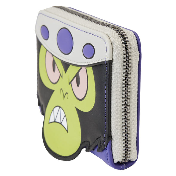 Loungefly Powerpuff Girls Mojo Jojo Cosplay Glow Zip Around Wallet