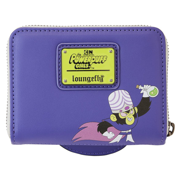 Loungefly Powerpuff Girls Mojo Jojo Cosplay Glow Zip Around Wallet
